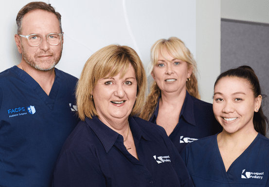 podiatrist adelaide staff